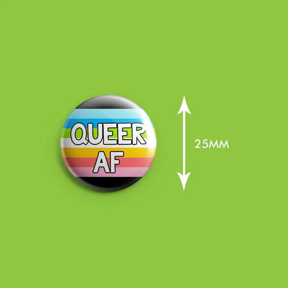 Queer AF Badge - Image 2