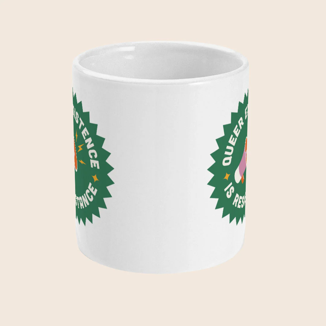 Queer Existence is Resistance Coffee Mug - Image 2