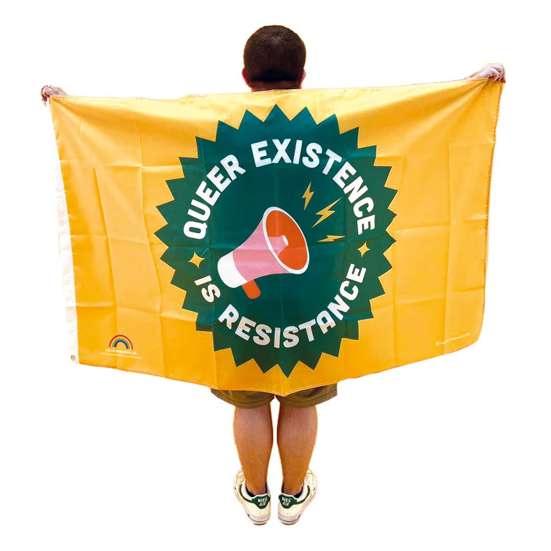 Queer Existence is Resistance Flag - 5ft x 3ft - Image 4
