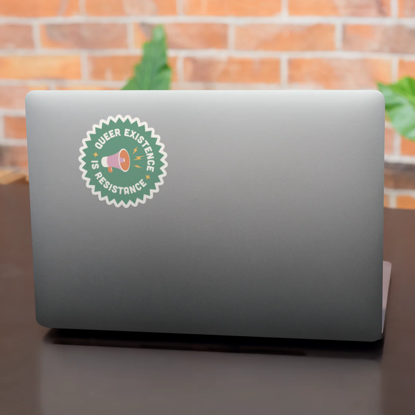 Queer Existence is Resistance Vinyl Sticker - Image 2