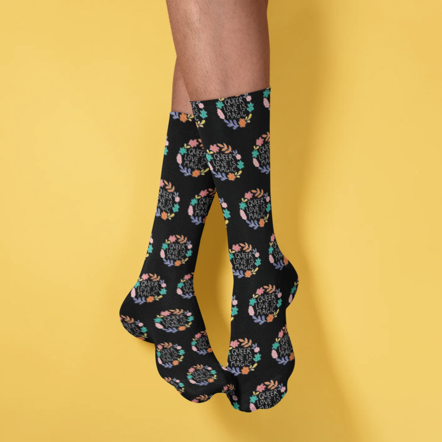 Queer Love Is Magic Mug & Socks Bundle - Image 5