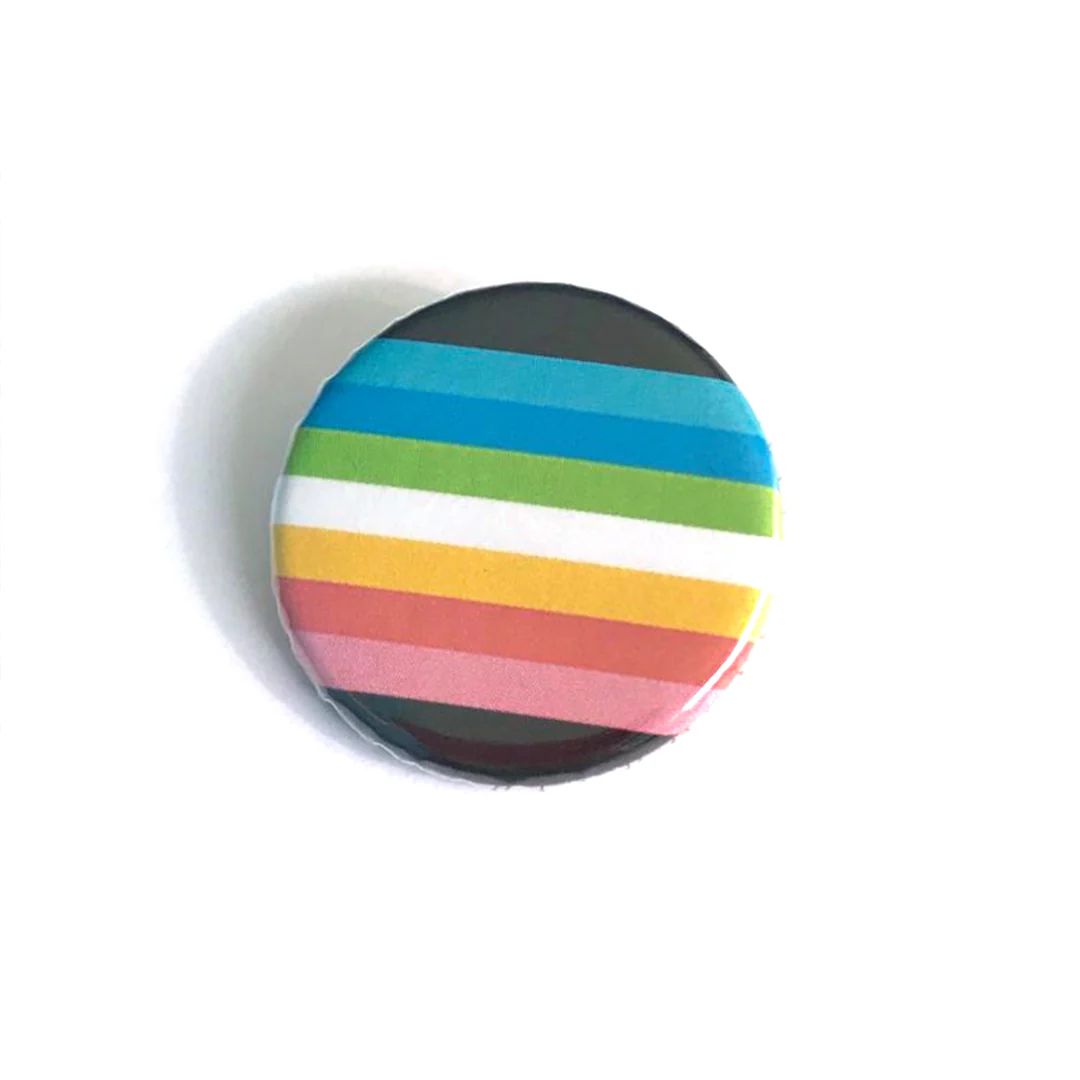 Queer Pride Flag Badge - Image 2