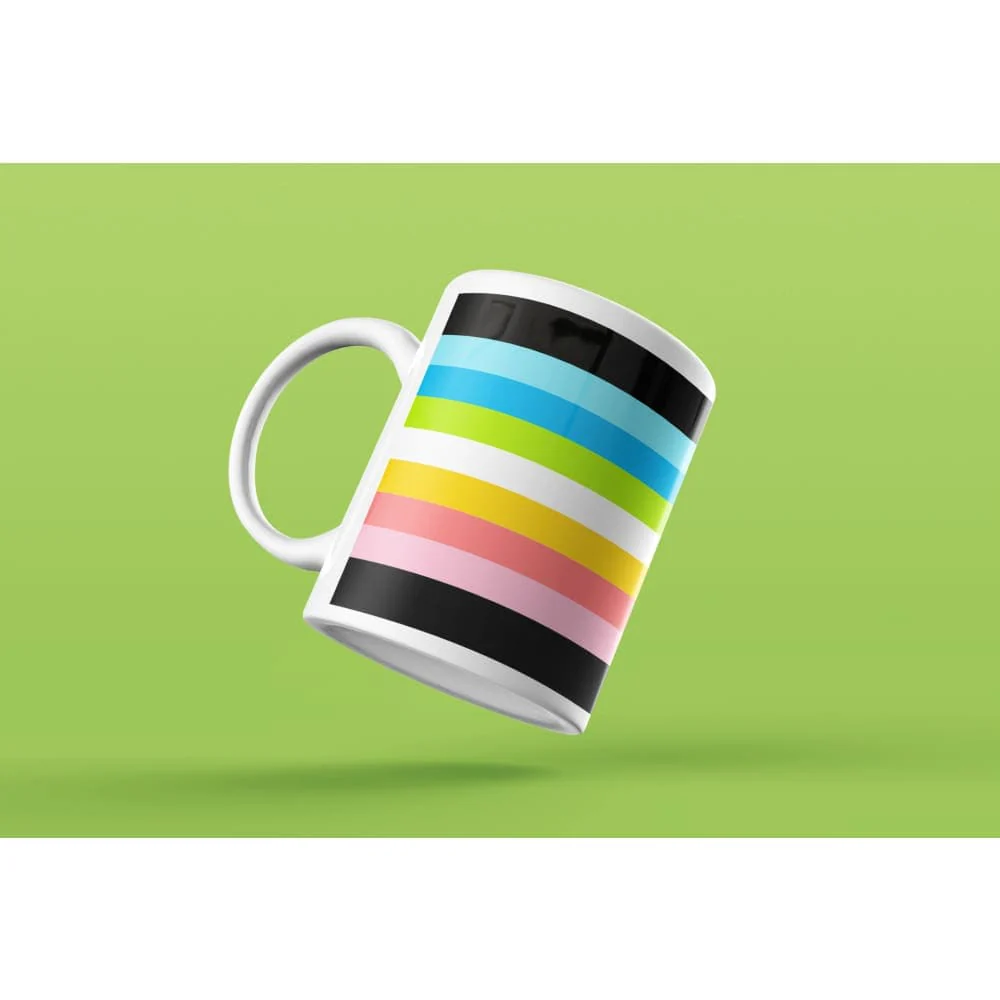 Queer Pride Flag Coffee Mug - Image 4