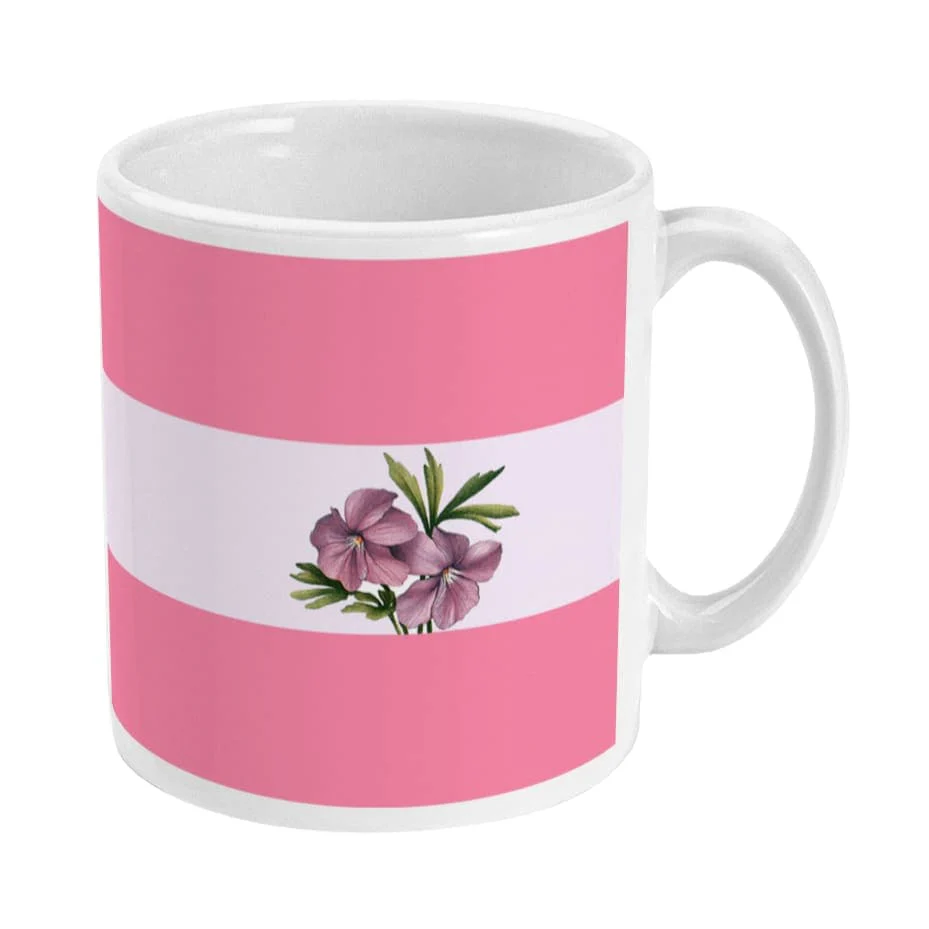 Sapphic Pride Flag Coffee Mug - Image 3