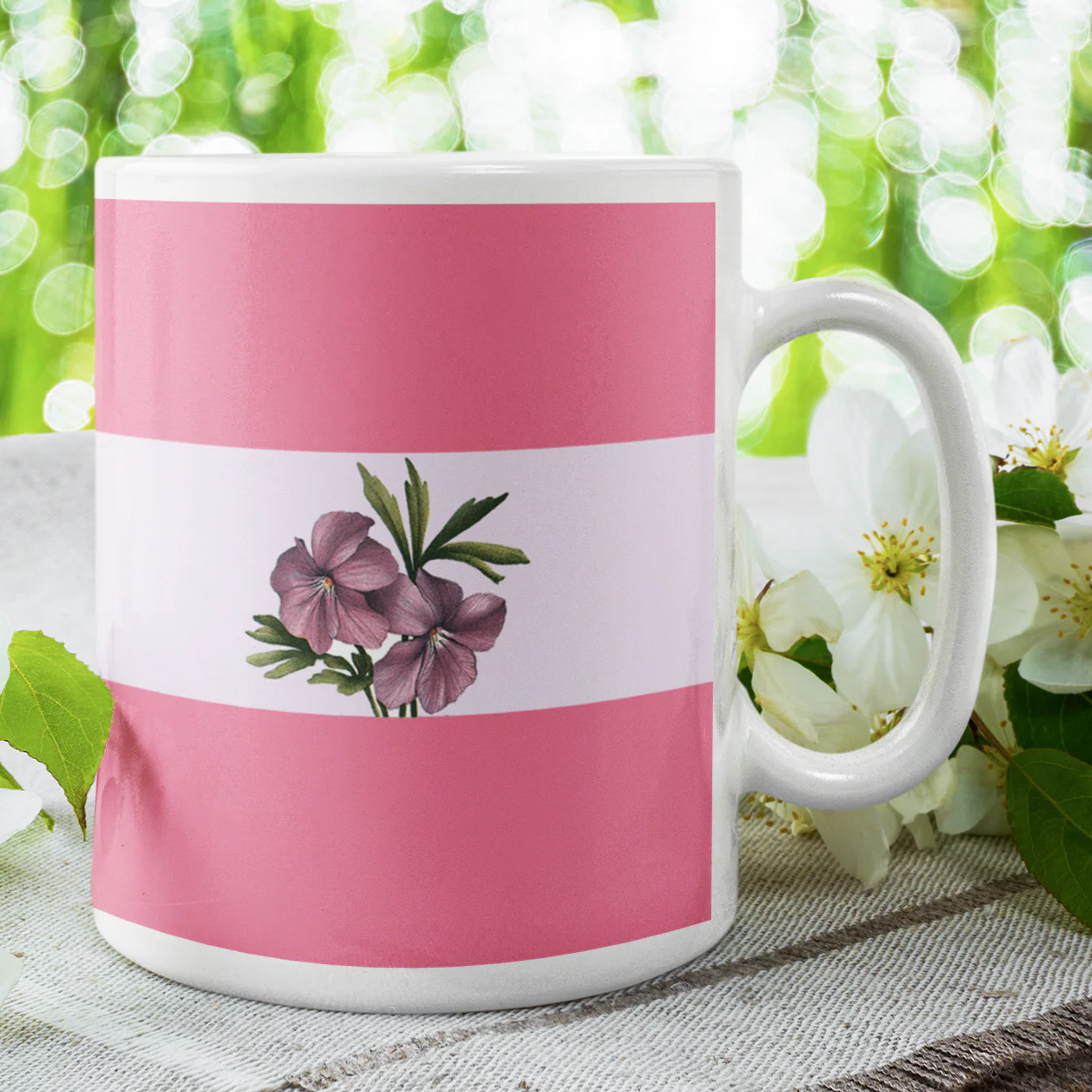 Sapphic Pride Flag Coffee Mug - Image 5