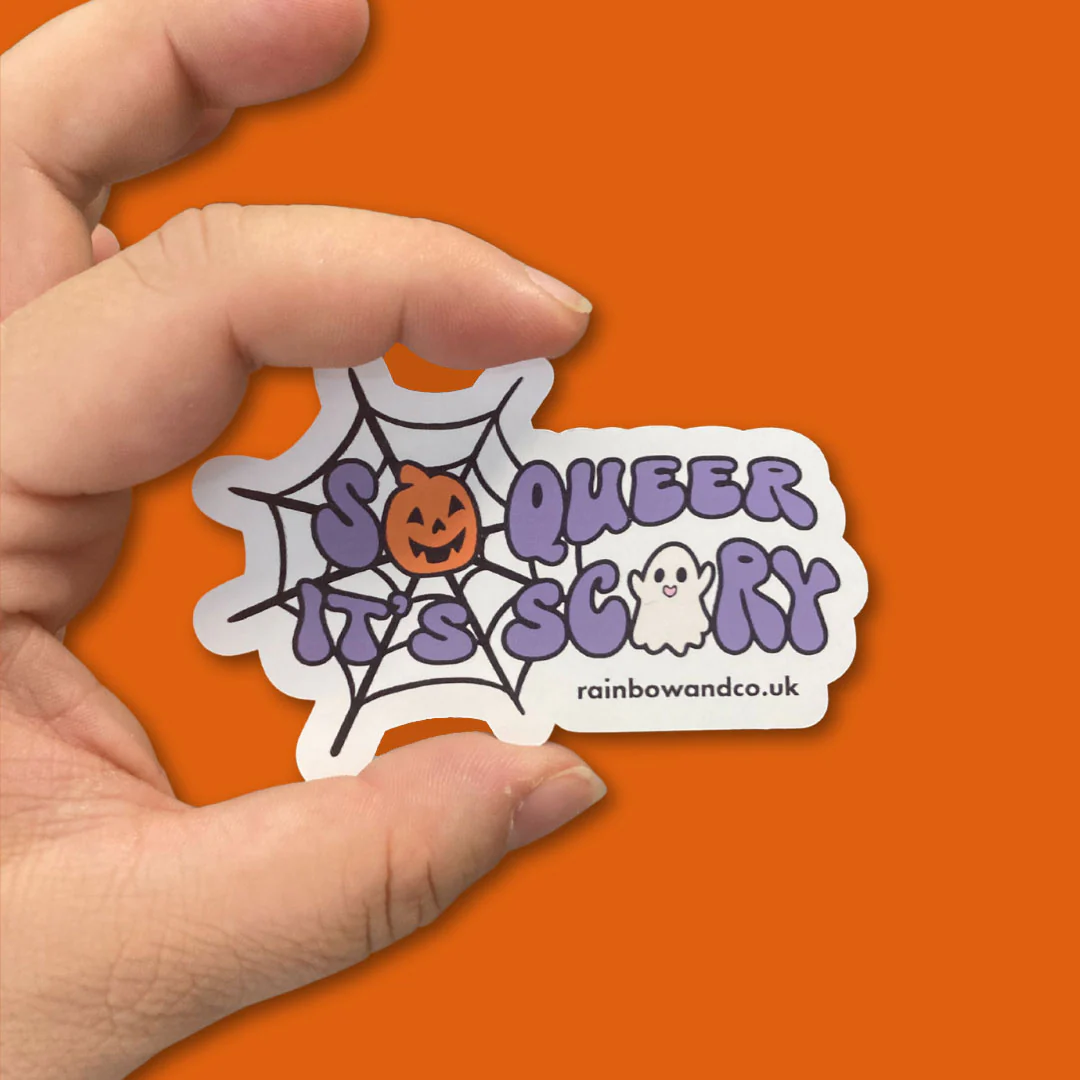 So Queer It's Scary Gloss Sticker - Image 2