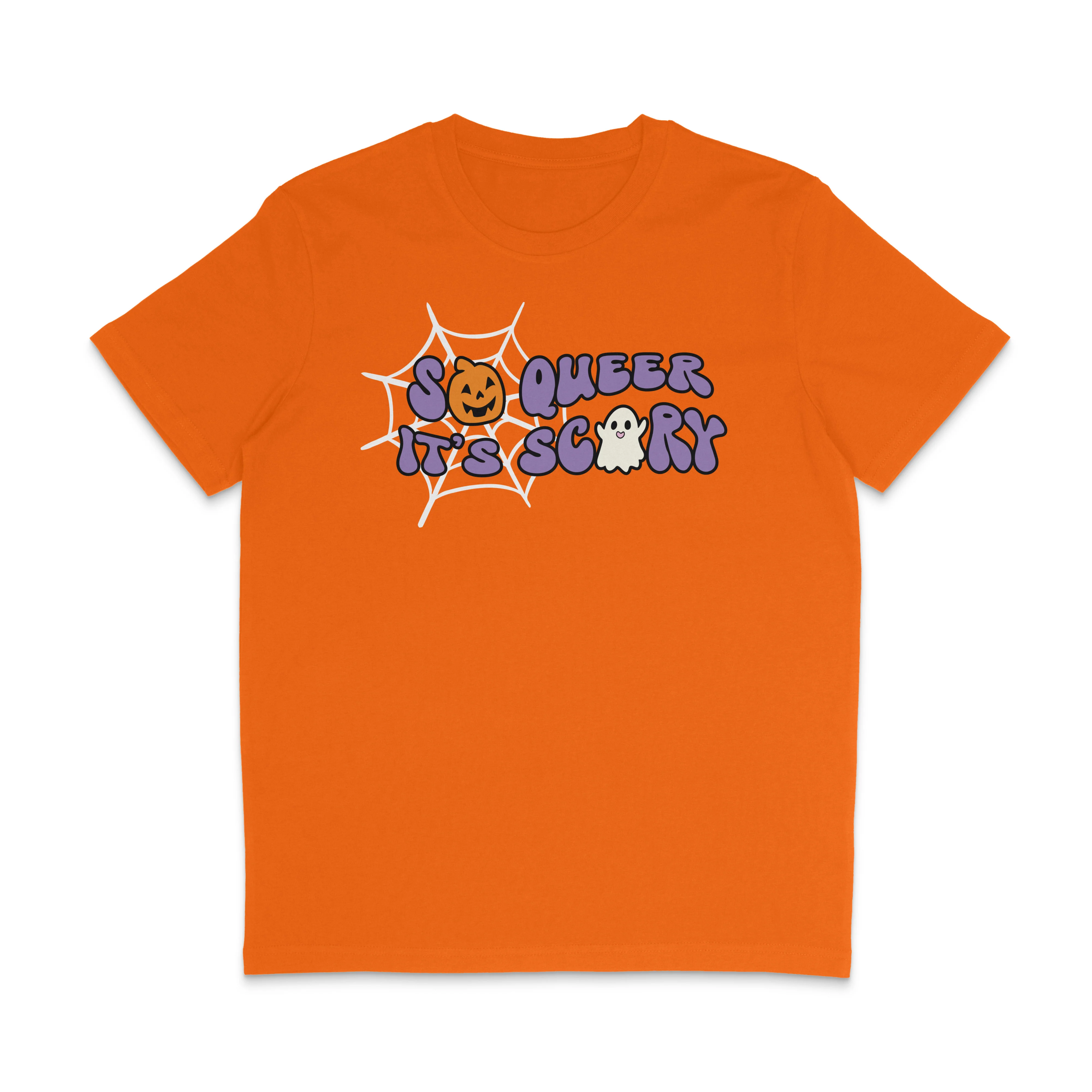So Queer It's Scary Halloween Pride Shirt - Image 2