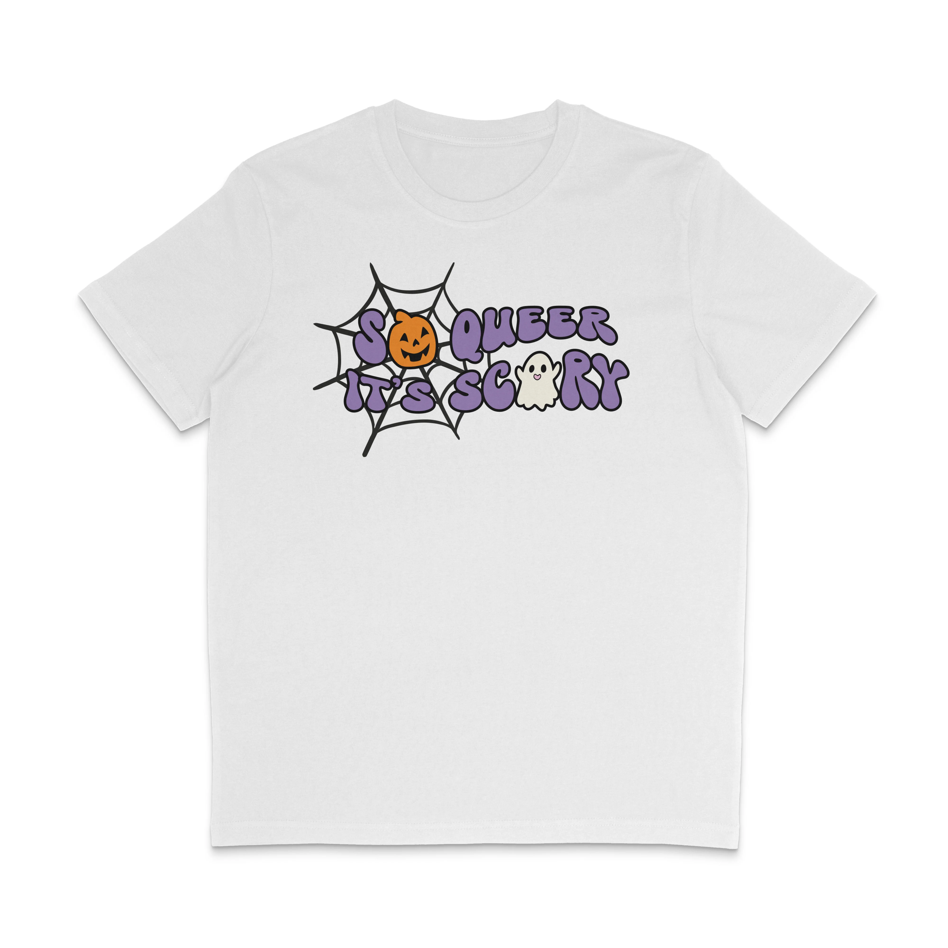 So Queer It's Scary Halloween Pride Shirt - Image 4