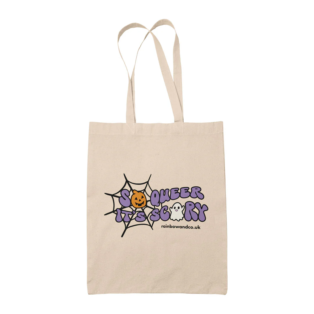 So Queer It's Scary Tote Bag - Image 3