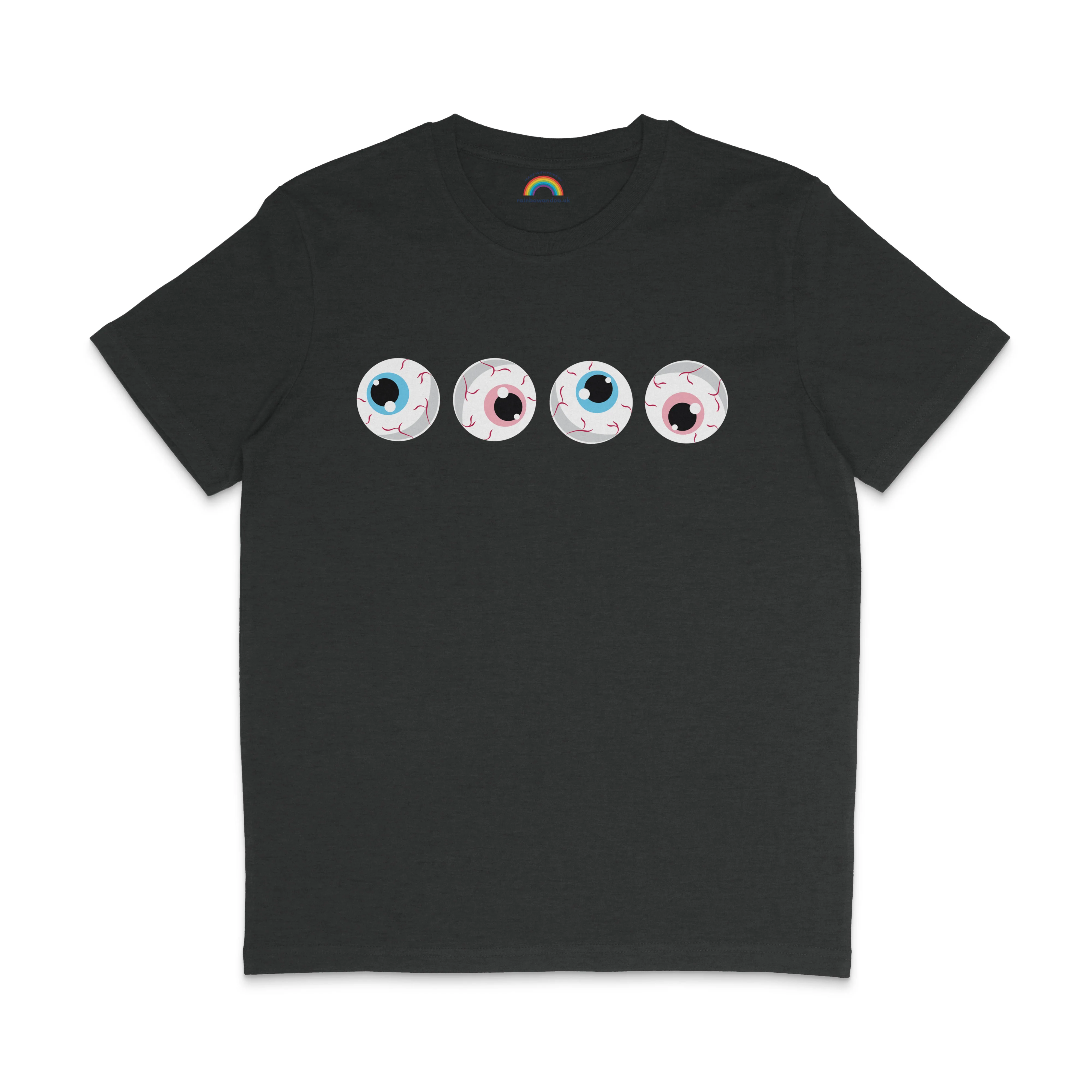 Subtle Pride Eyeballs Halloween Pride Shirt - Image 10
