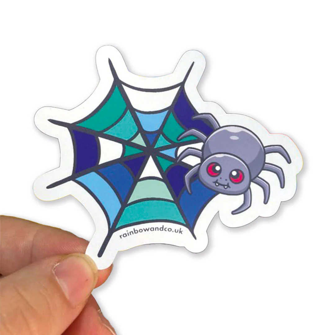 Subtle Pride Spider Gloss Sticker - Image 4