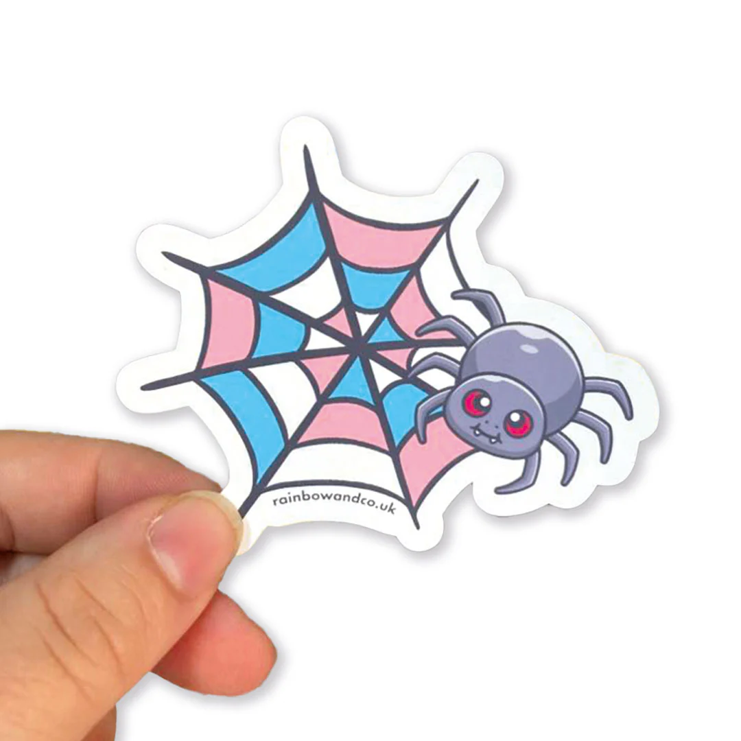Subtle Pride Spider Gloss Sticker - Image 9