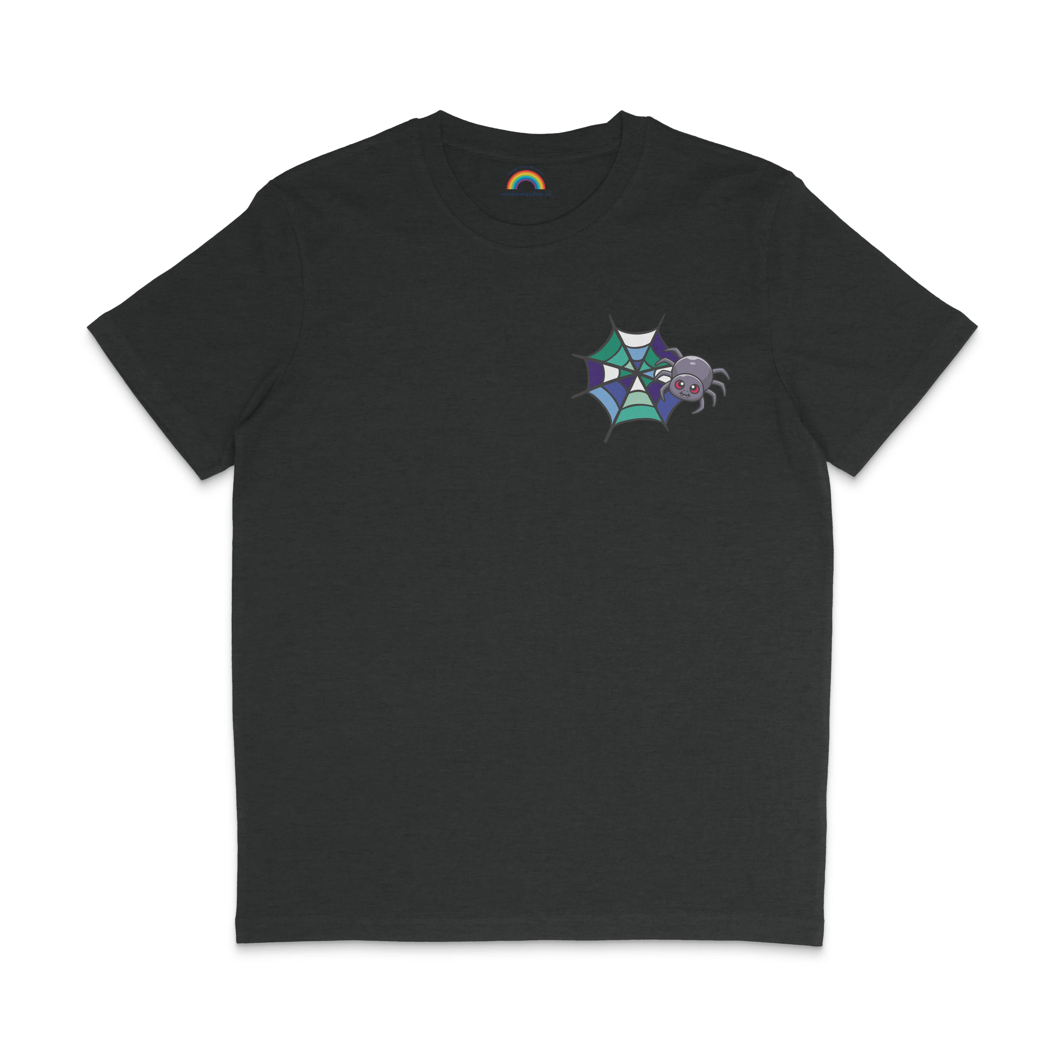 Subtle Pride Spider Halloween Pride Shirt - Image 4