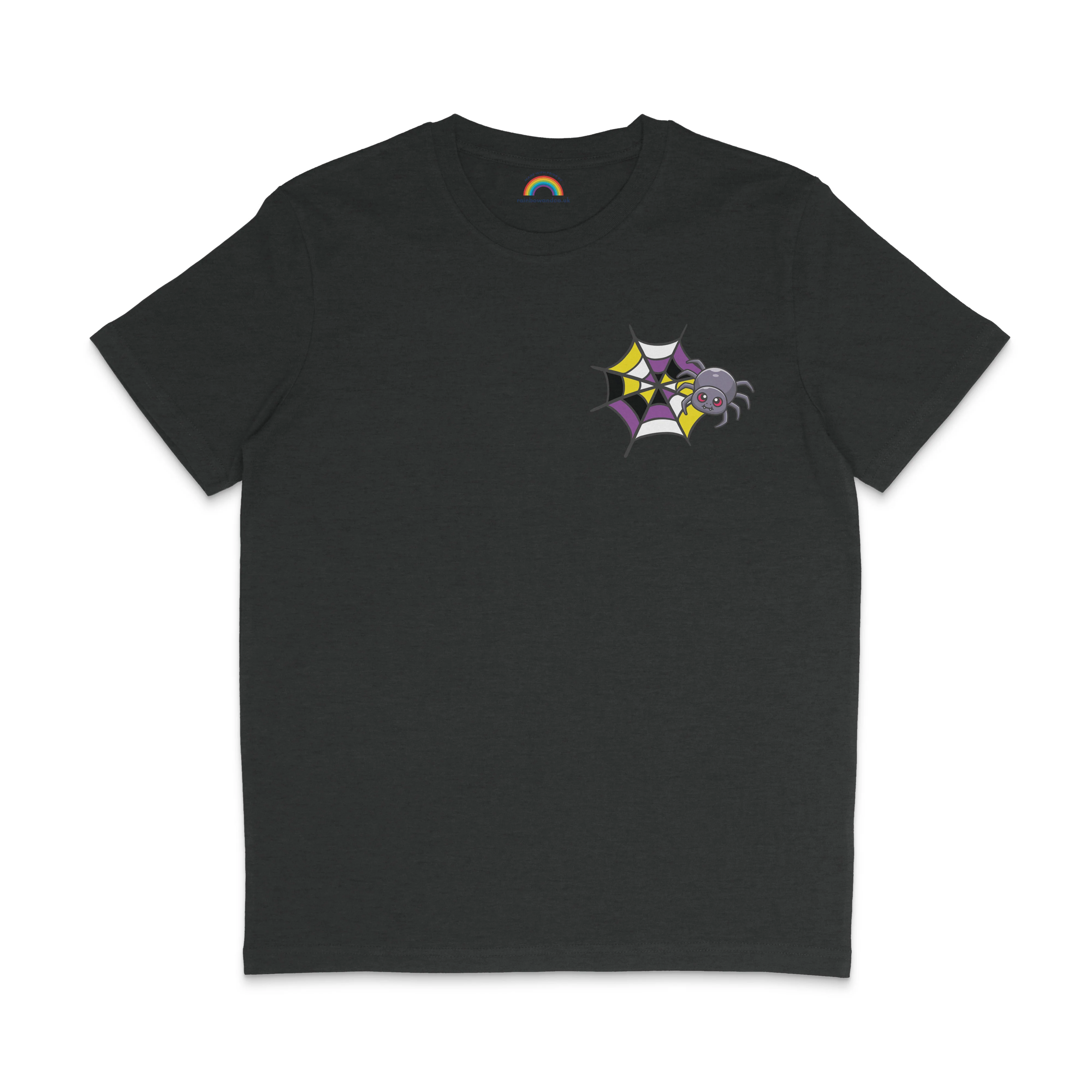 Subtle Pride Spider Halloween Pride Shirt - Image 6