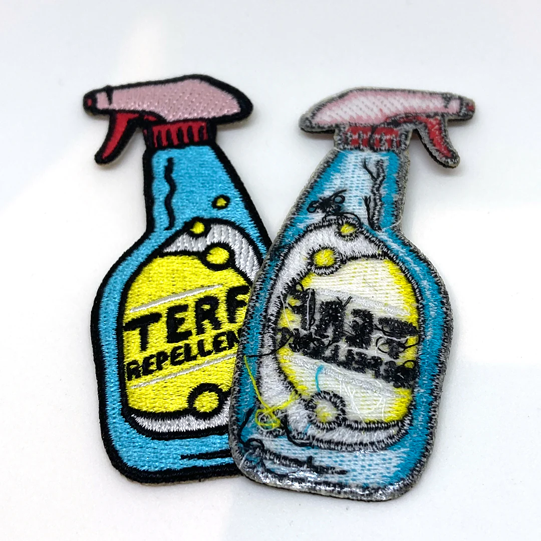 TERF Repellent Iron On Patch - Image 4
