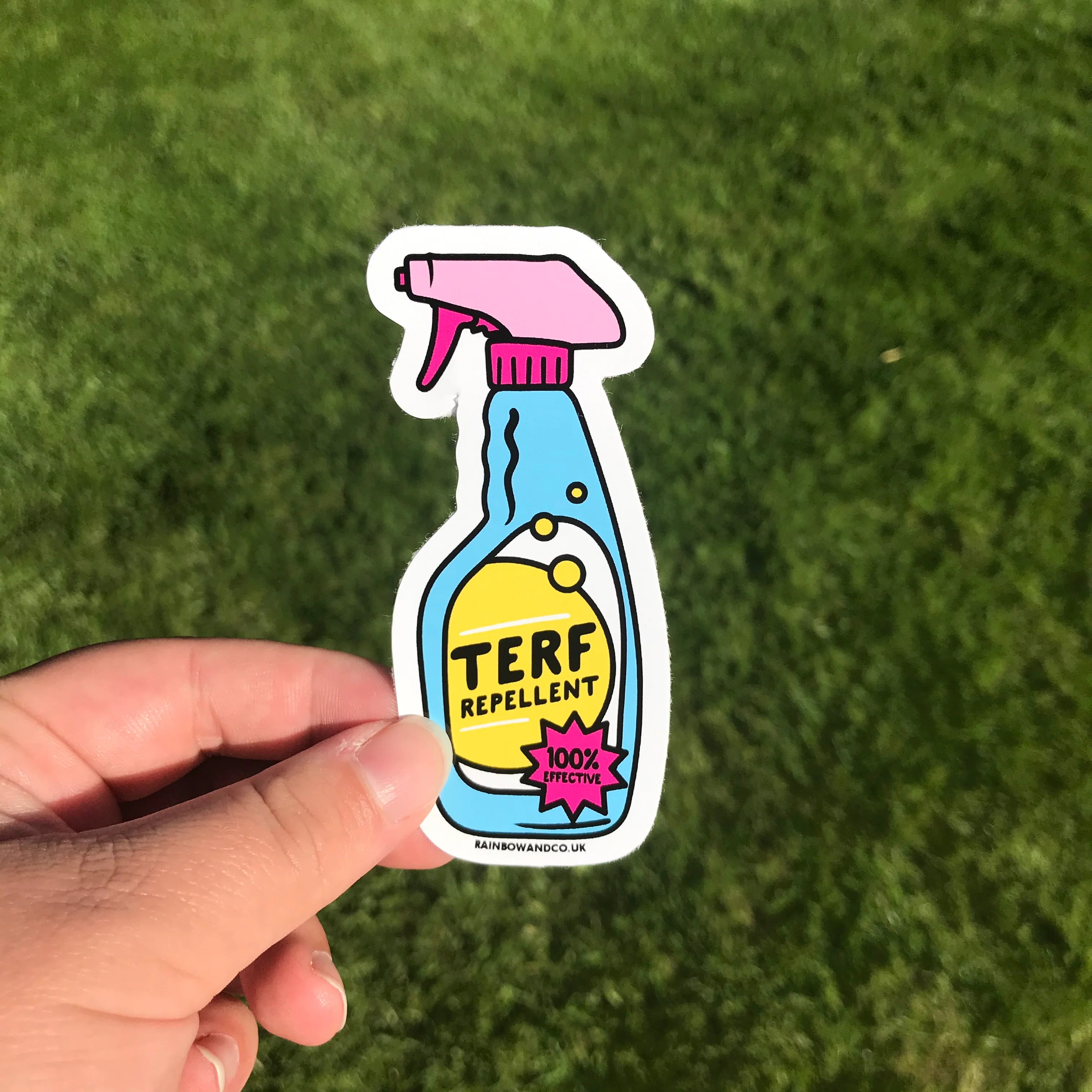 TERF Repellent Iron On Patch - Image 6