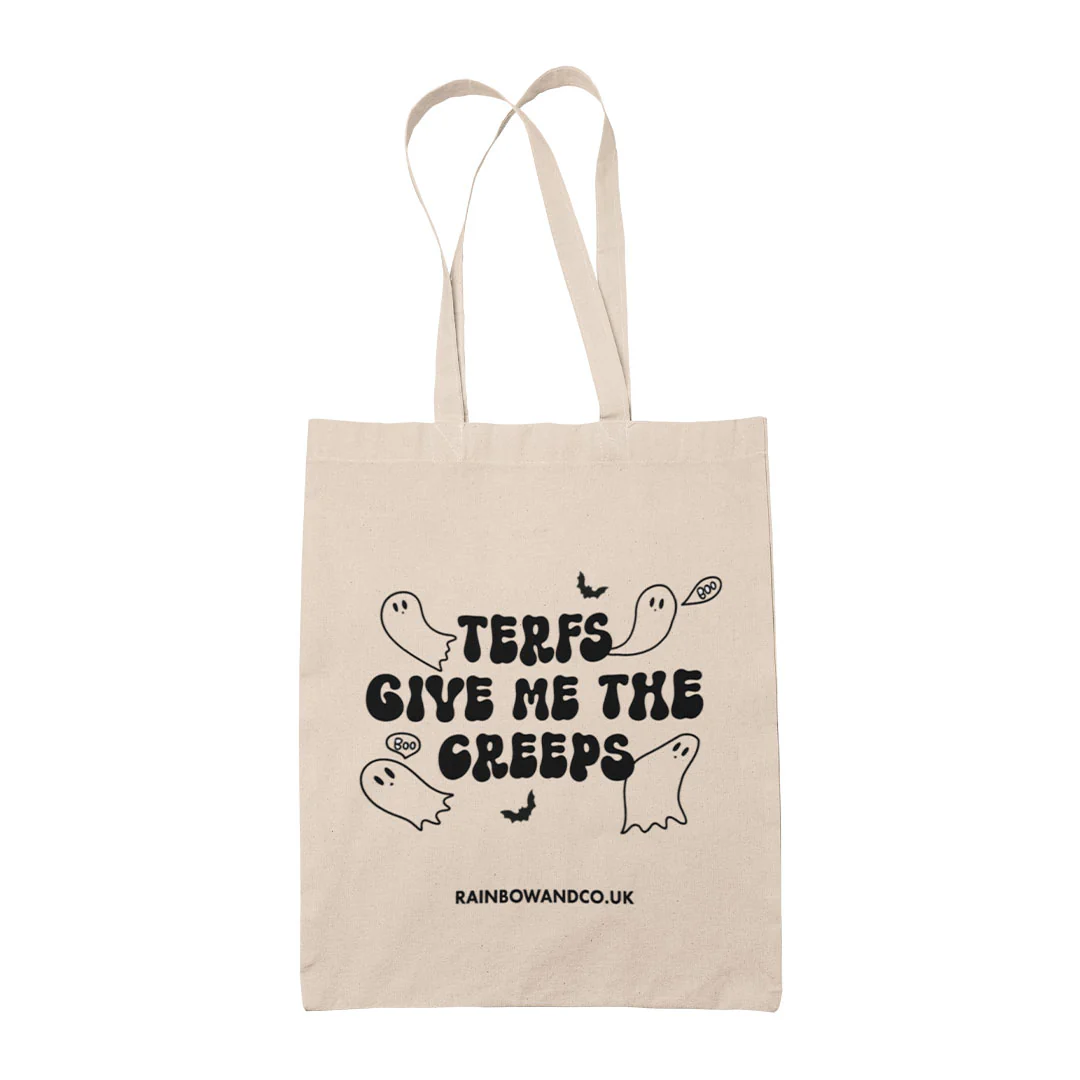 TERFs Give Me The Creeps Tote Bag - Image 2