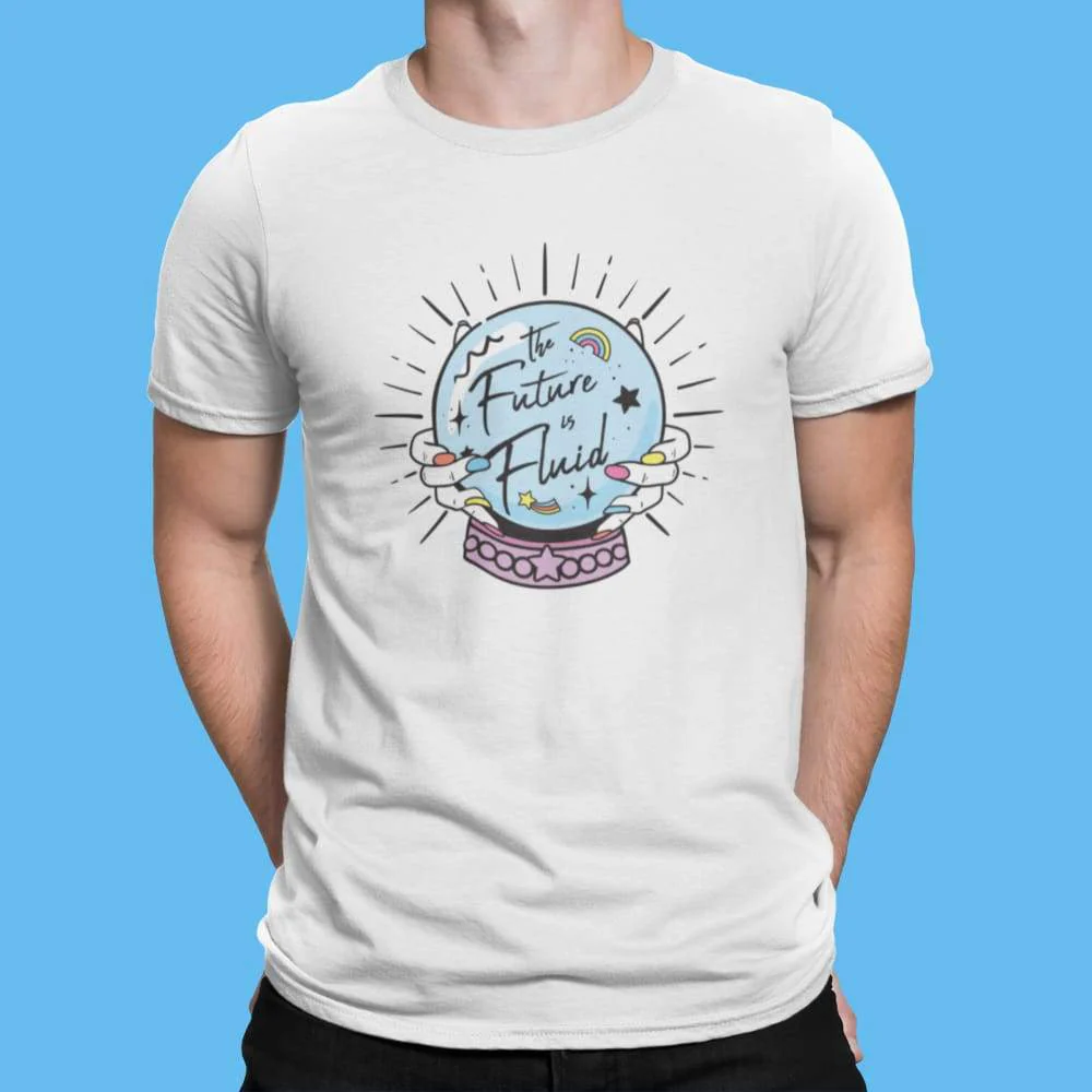 The Future Is Fluid T Shirt - Image 7