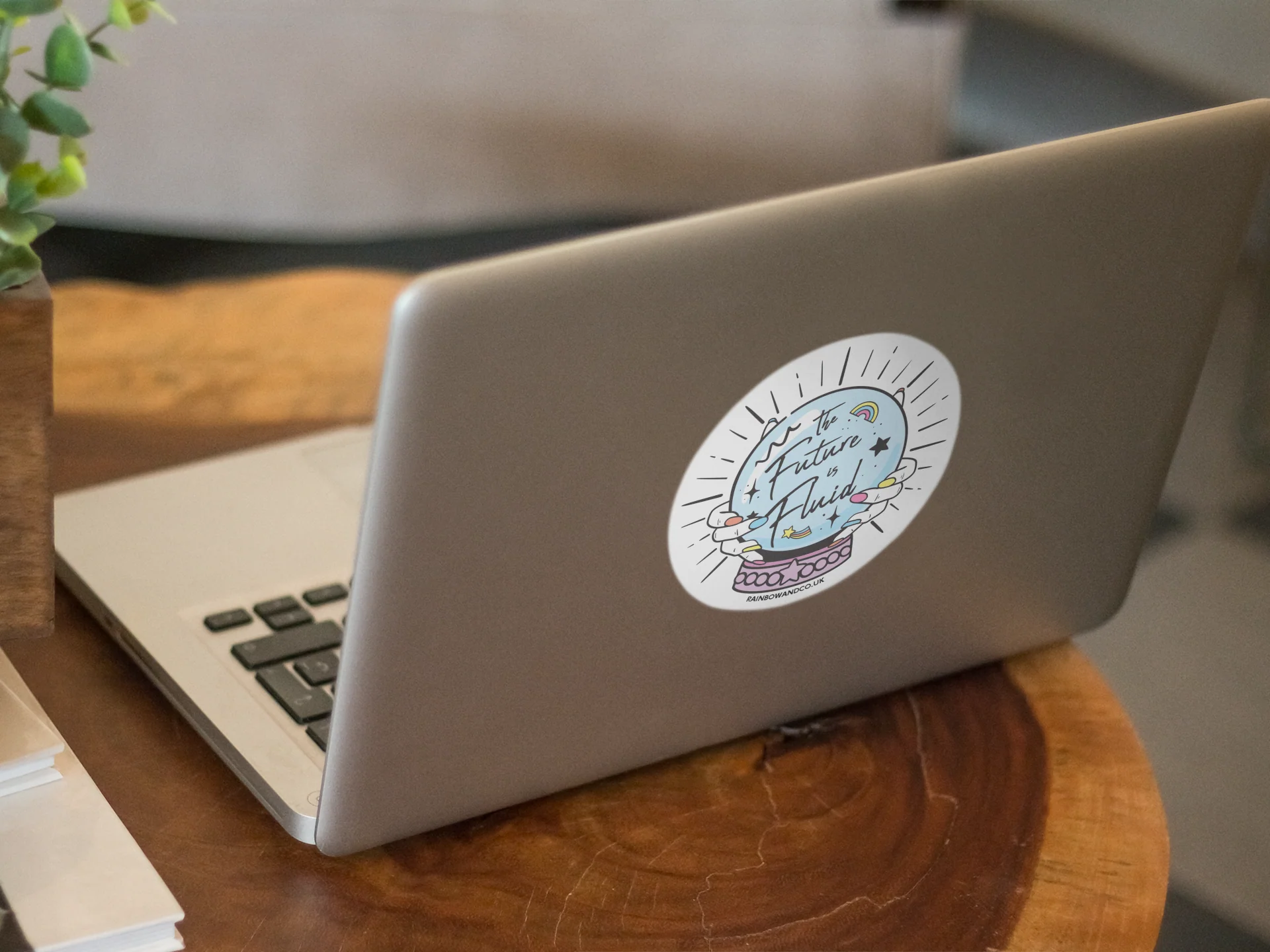 The Future is Fluid Vinyl Sticker - Image 3