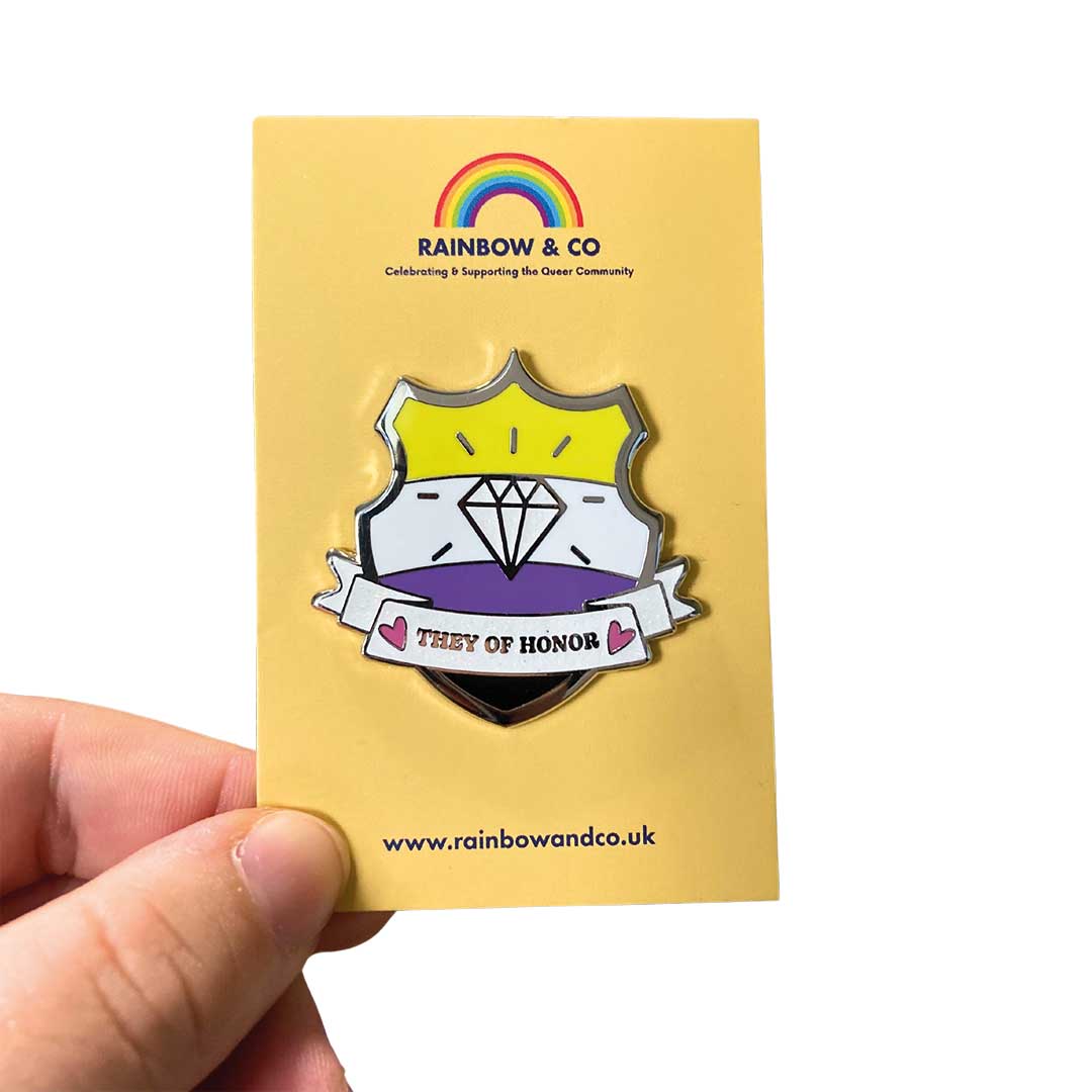 They of Honor Enamel Pin - Image 3
