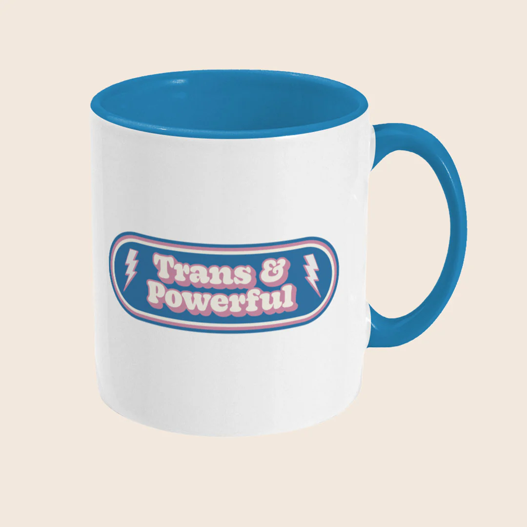 Trans & Powerful Coffee Mug - Image 3