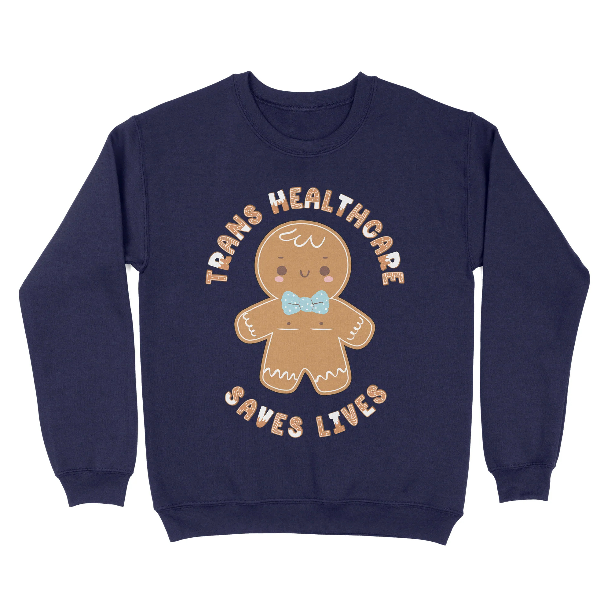 Trans Healthcare Saves Lives Christmas Jumper - Image 2