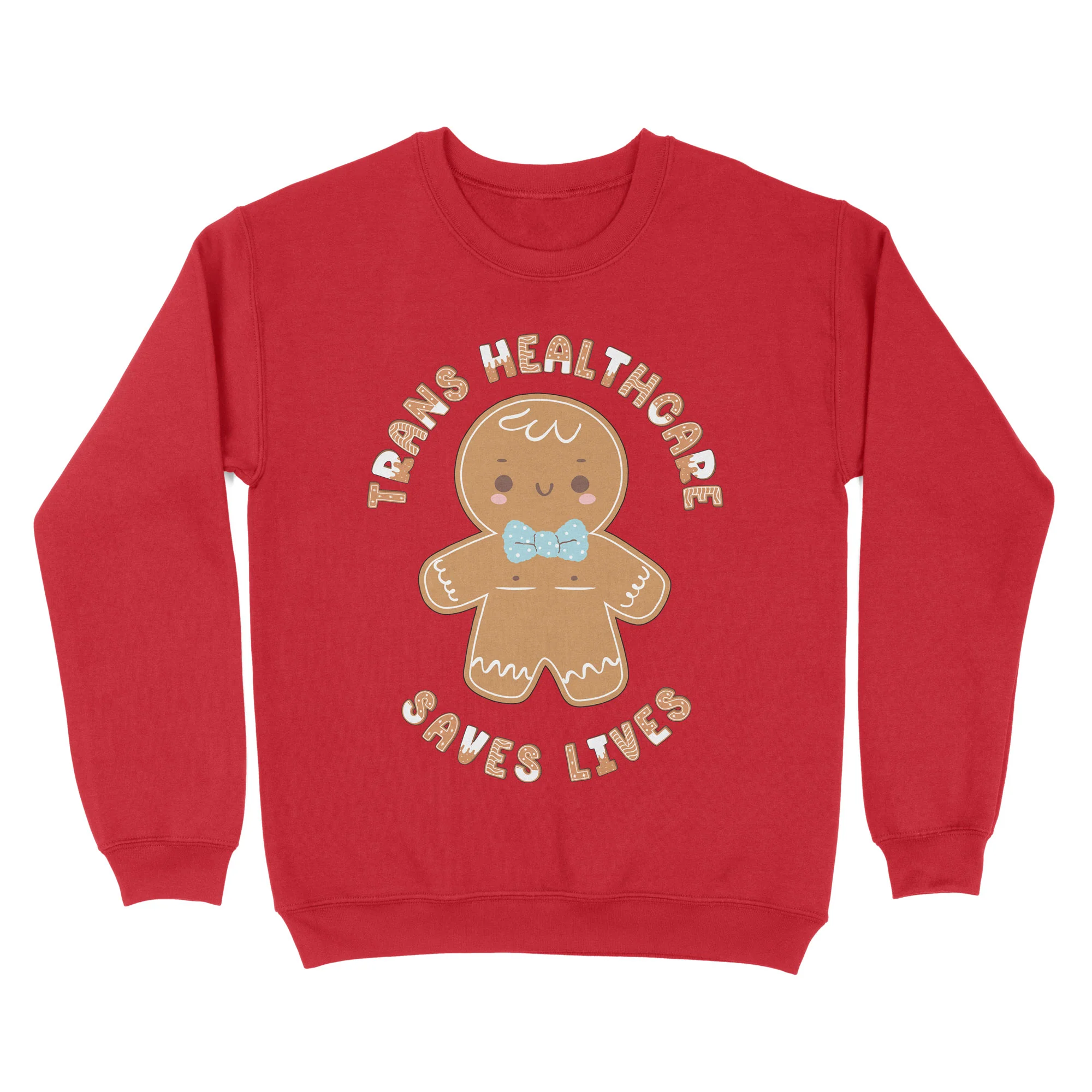 Trans Healthcare Saves Lives Christmas Jumper - Image 4