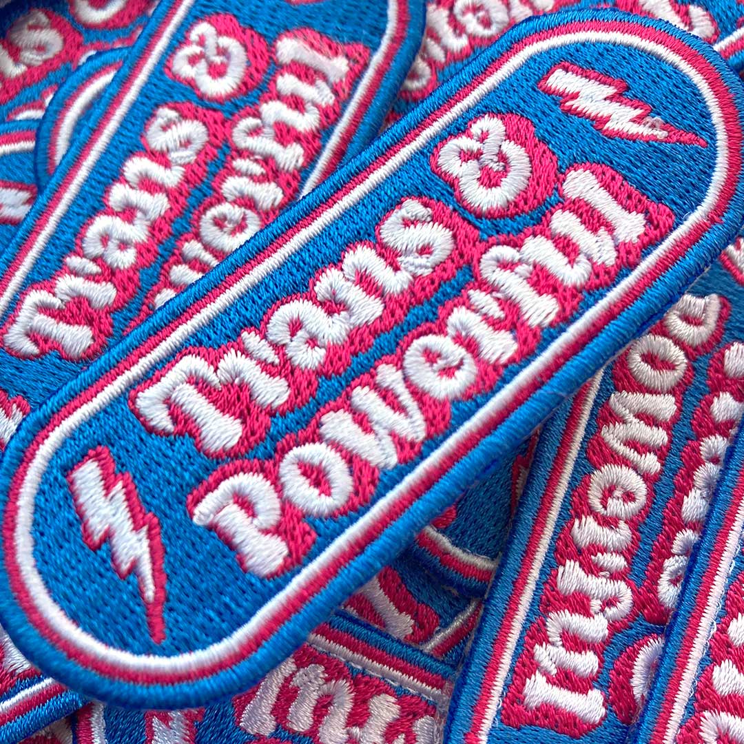 Trans & Powerful Iron On Patch - Image 3