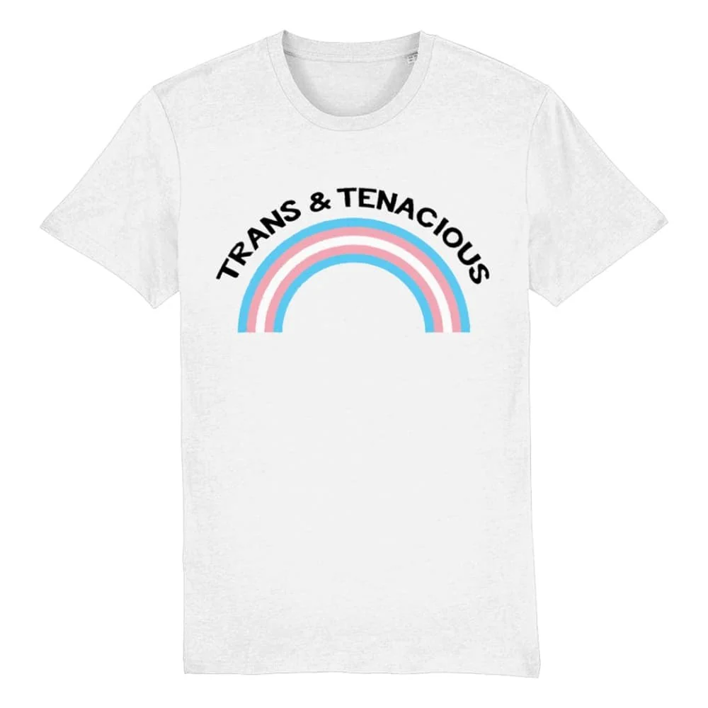 Trans Pride T Shirt | Trans & Tenacious - Image 3