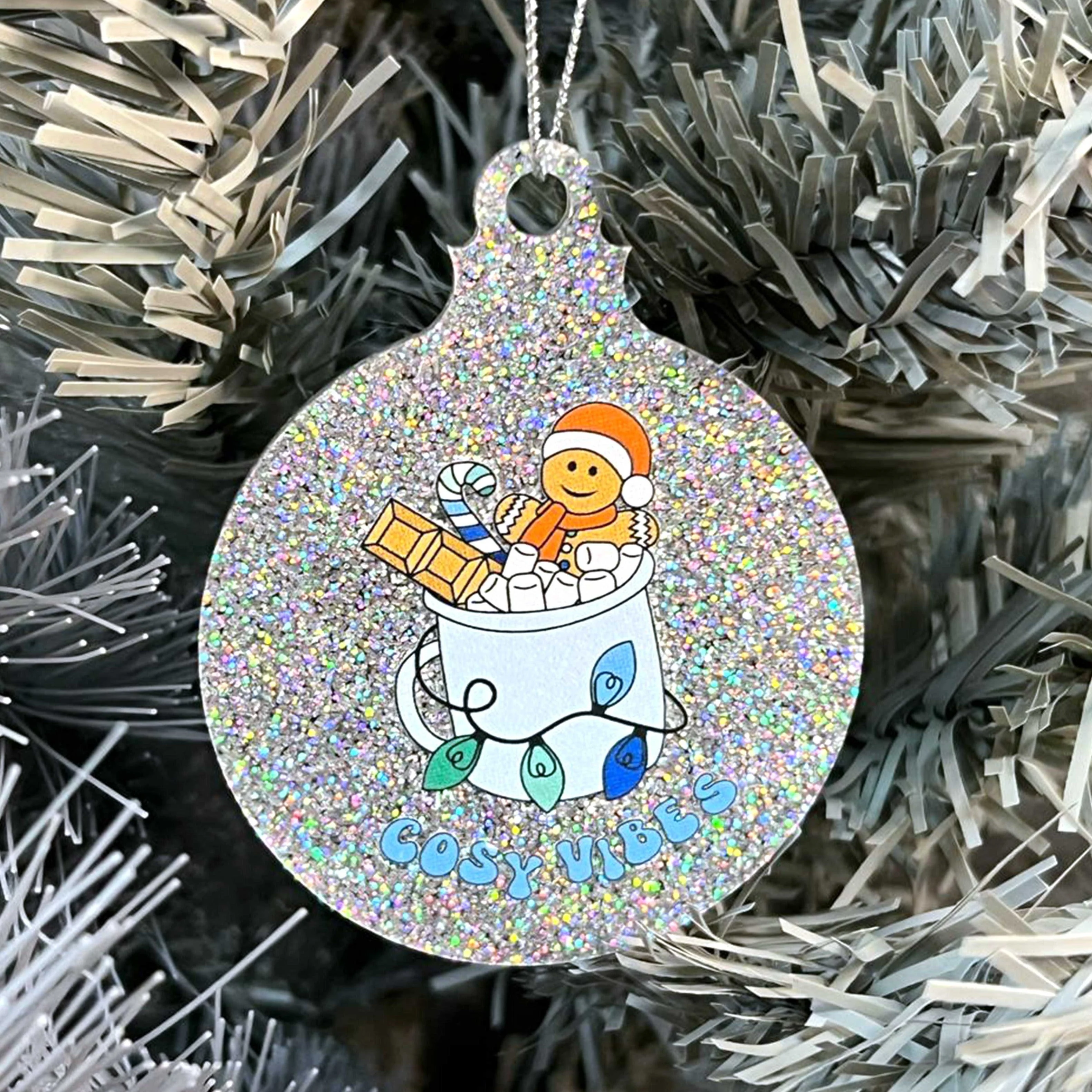 Transgender Cosy Vibes Subtle Christmas Bauble - Image 6
