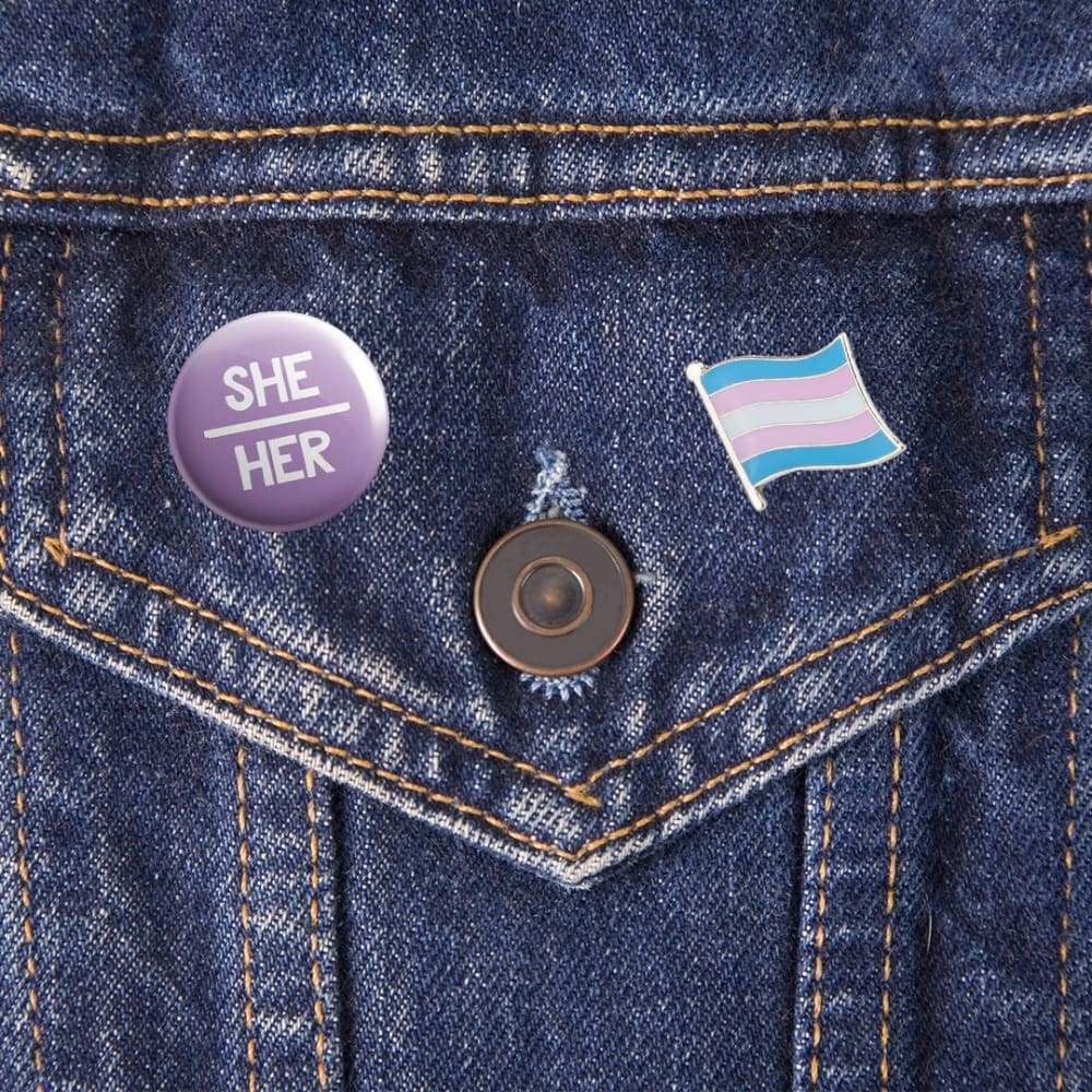 Transgender Flag Pin - Image 2