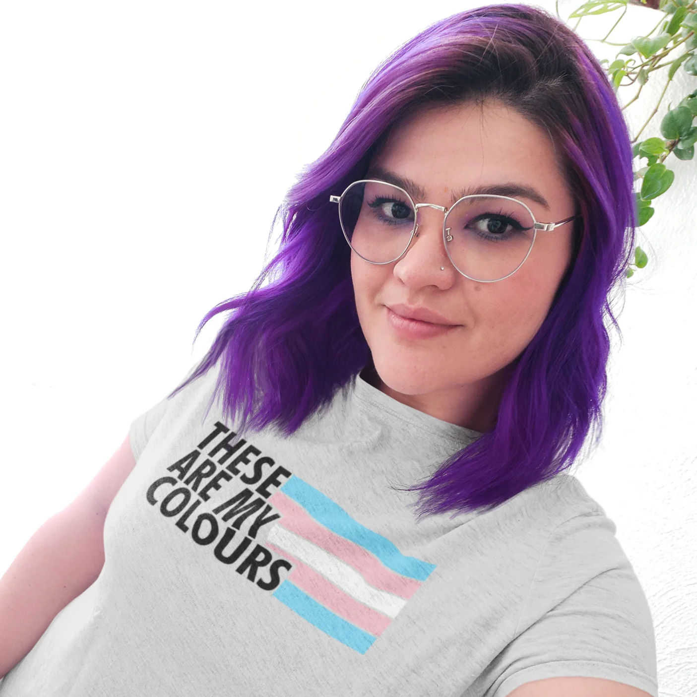 Transgender Pride Shirt - These Are My Colours - Image 3