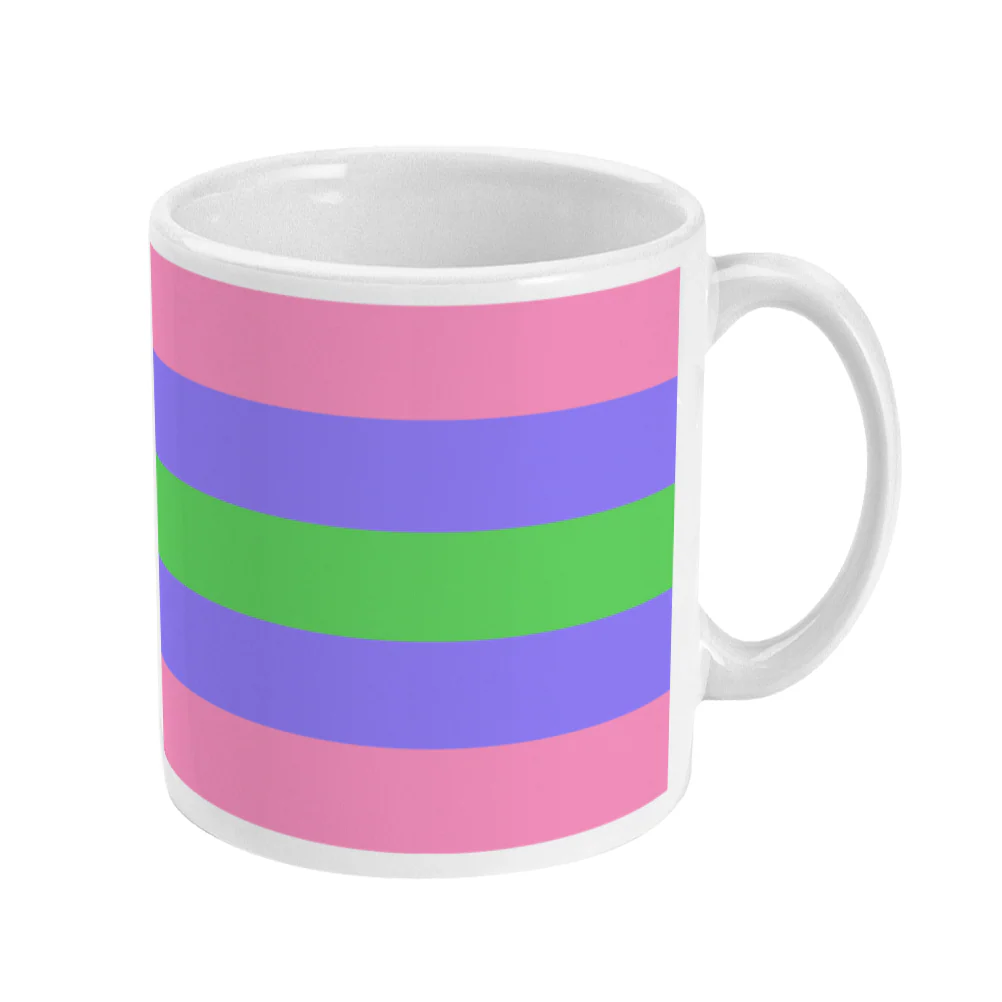 Trigender Pride Flag Coffee Mug - Image 3