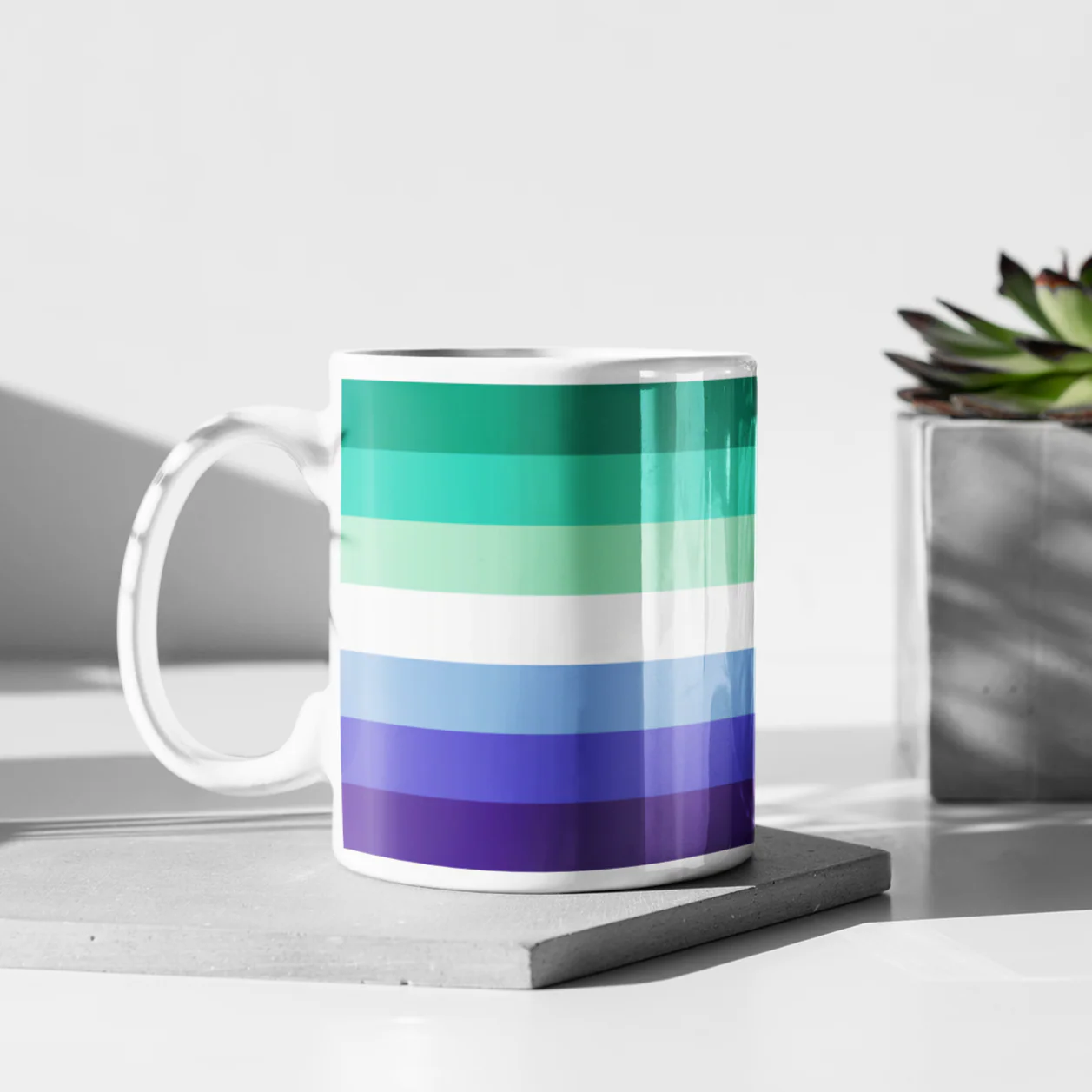 Vincian Pride Flag Coffee Mug - Image 3