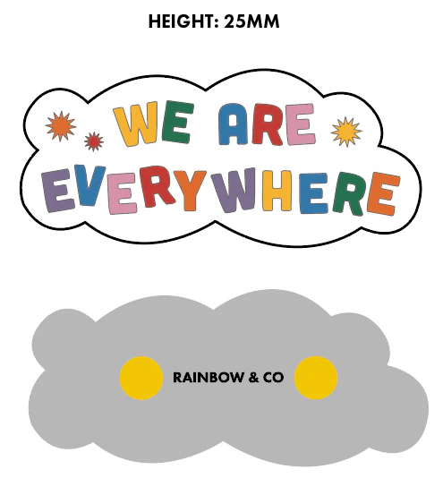 We Are Everywhere Enamel Pin - Image 4