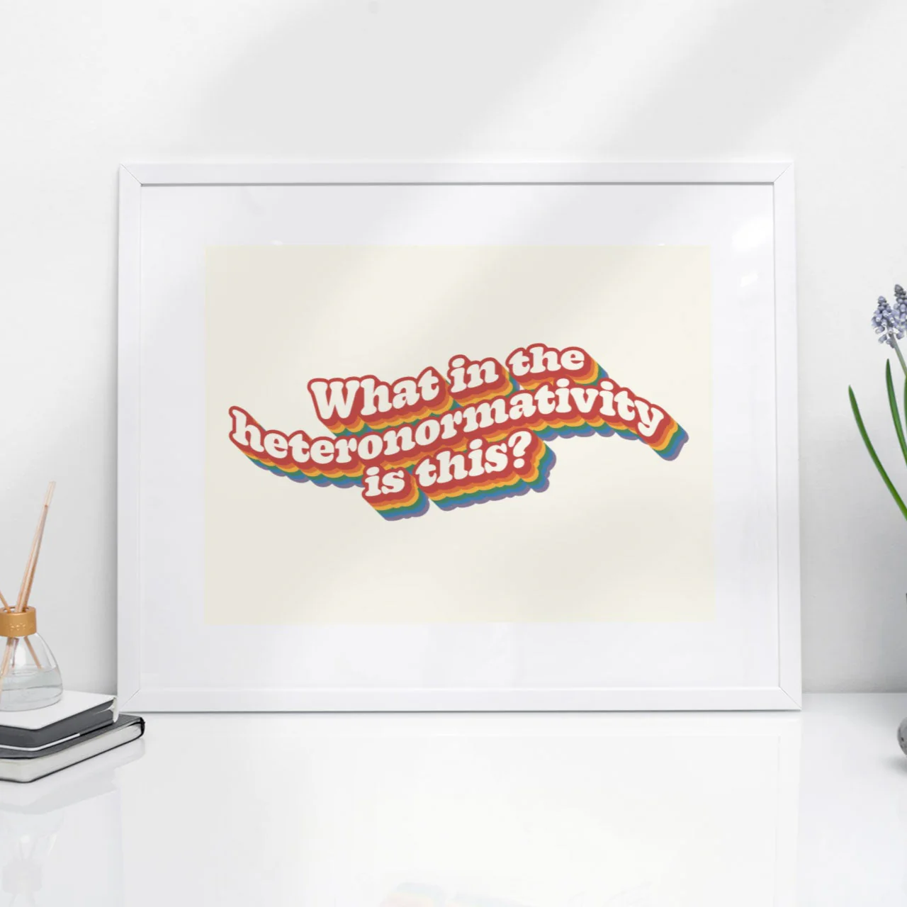 What in the Heteronormativity is This? Art Print - Image 2