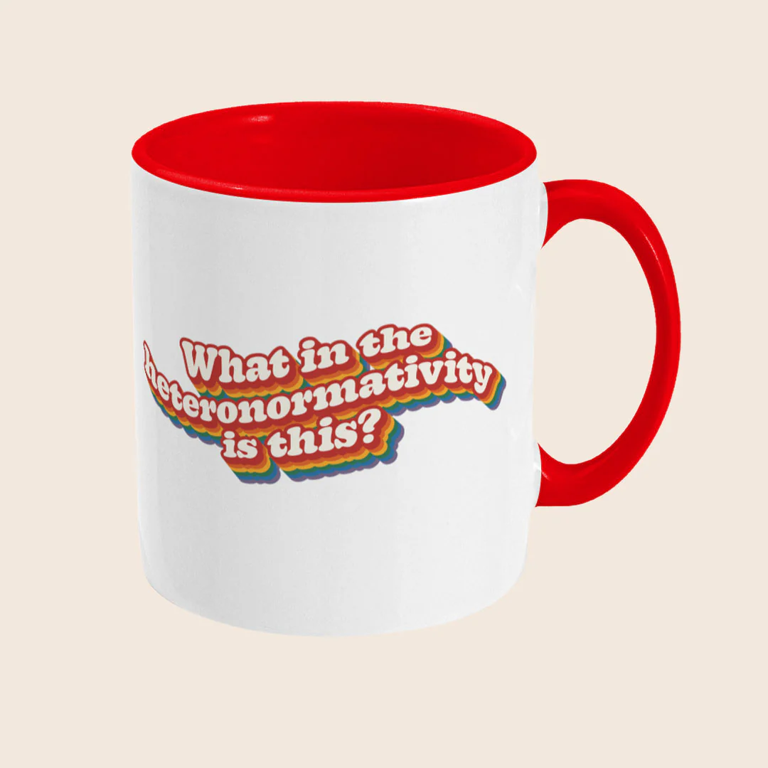 What In The Heteronormativity Is This? Coffee Mug - Image 3