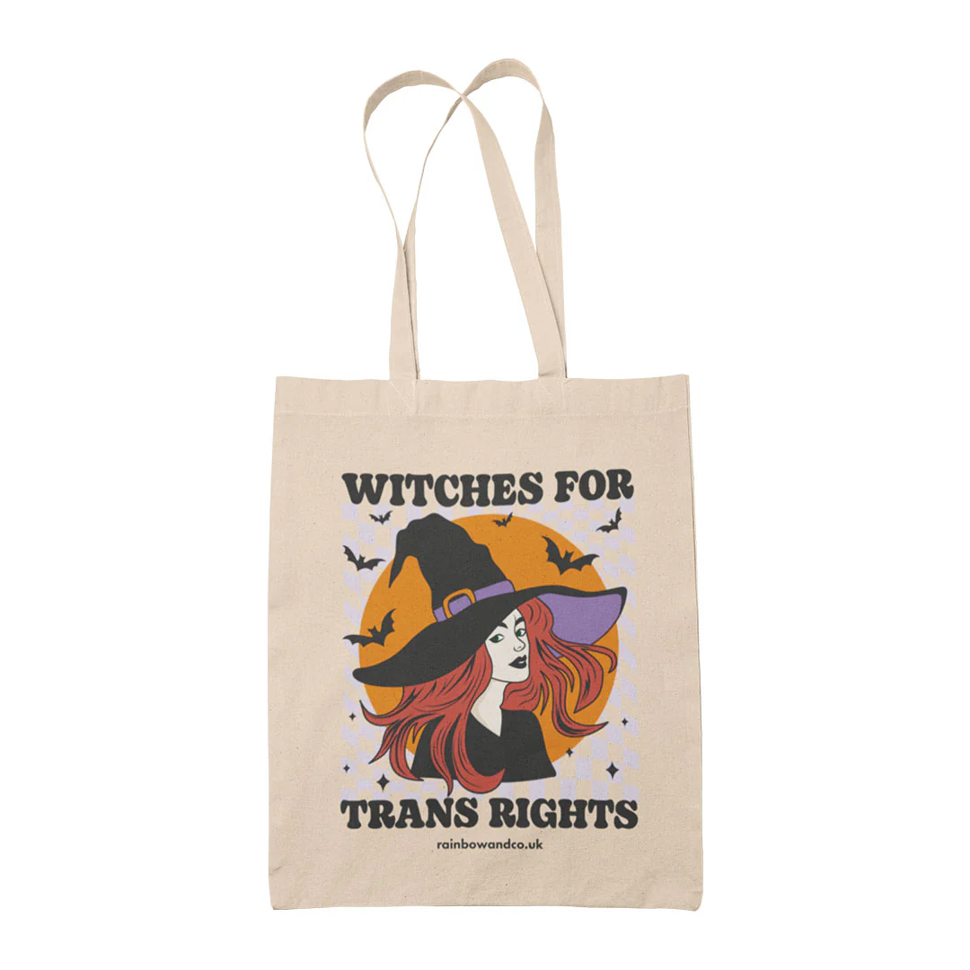 Witches For Trans Rights Tote Bag - Image 2