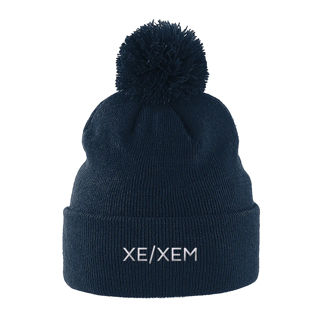 Xe/Xem Pronouns Beanie Hat - Image 3
